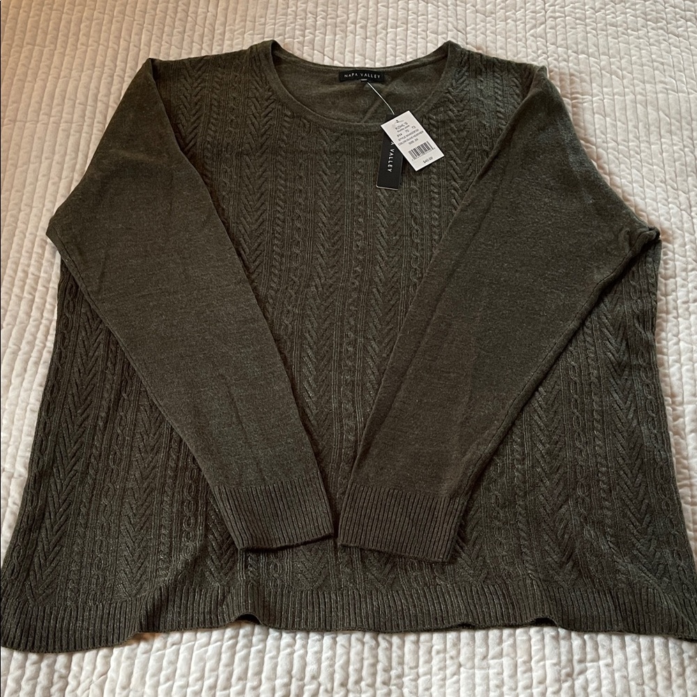 Dark Olive Sweater